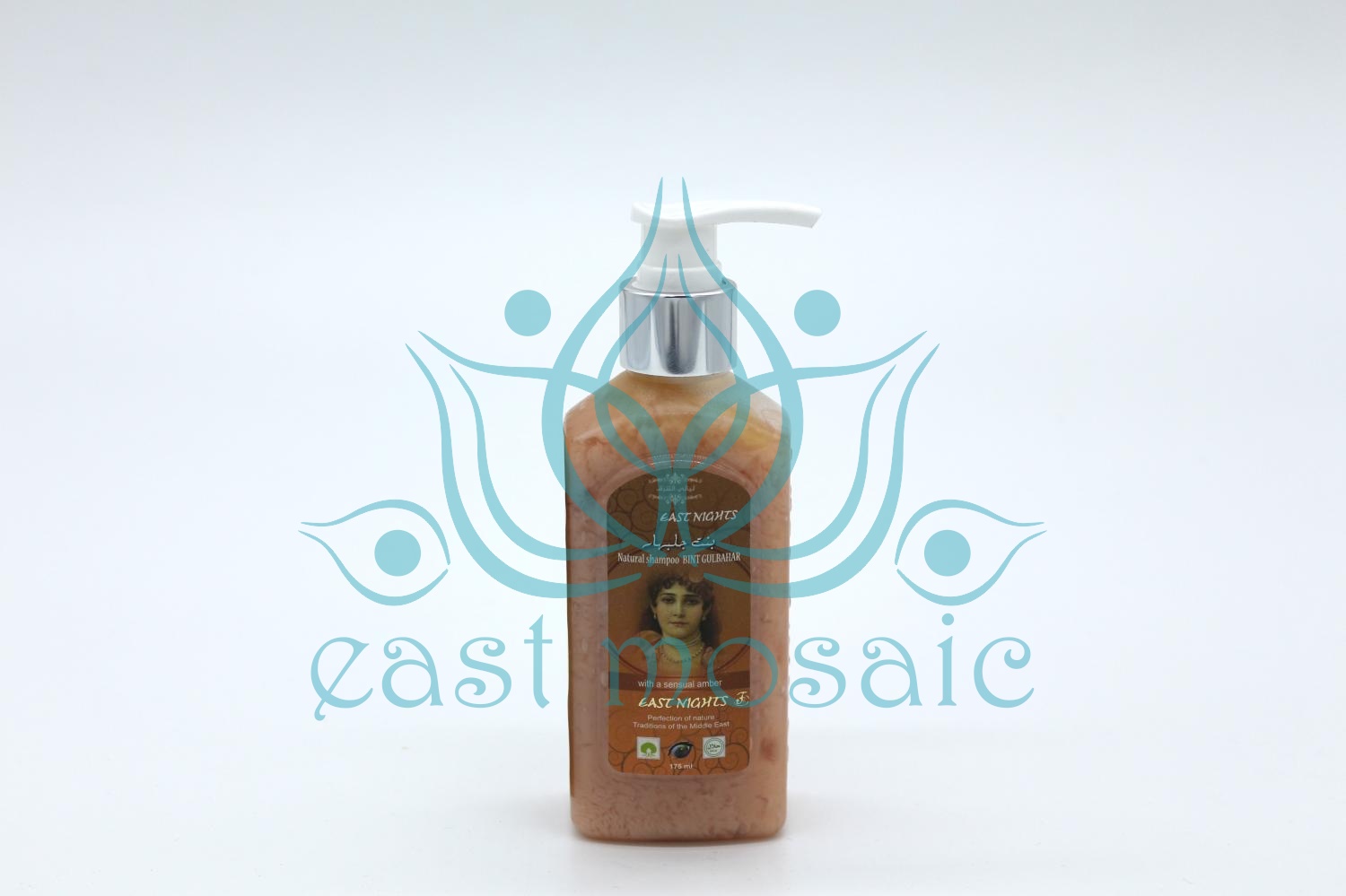 Особенный шампунь в период гормональных перестроек BINT GULBAHAR «Дочь весеннего цветка» с растительной амброй