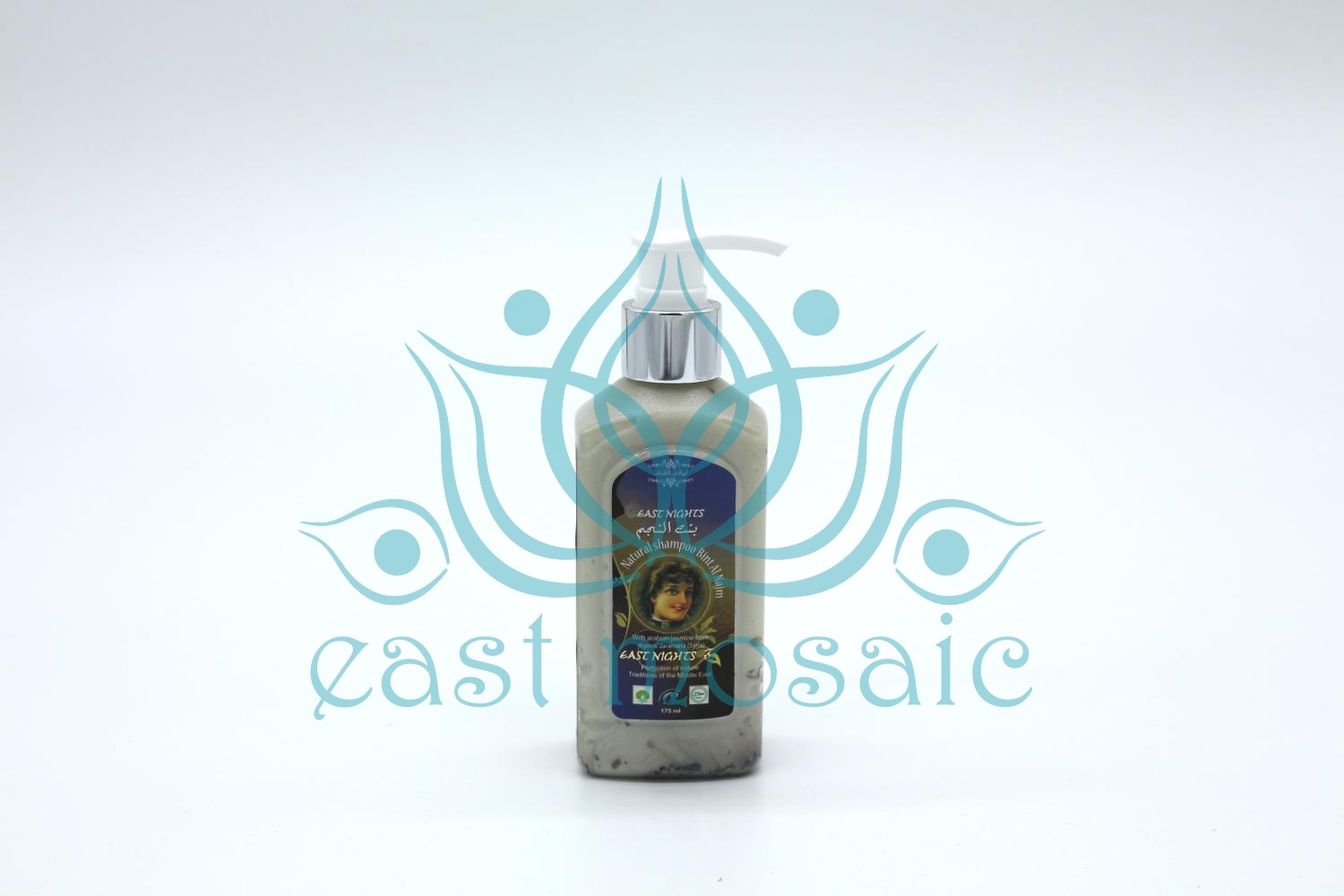 Натуральный шампунь для тонких и ломких волос Bint Аl Najm «Дочь звезды» c маслами цветов арабского жасмина и семян киви