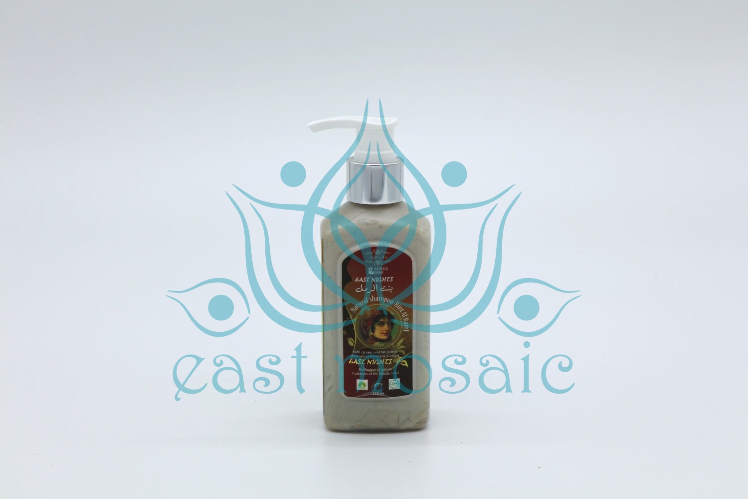 Энергетический шампунь для восстановления и роста волос Bint Al Raml «Дочь песчаной дюны» с маслом имбиря и жиром кобры