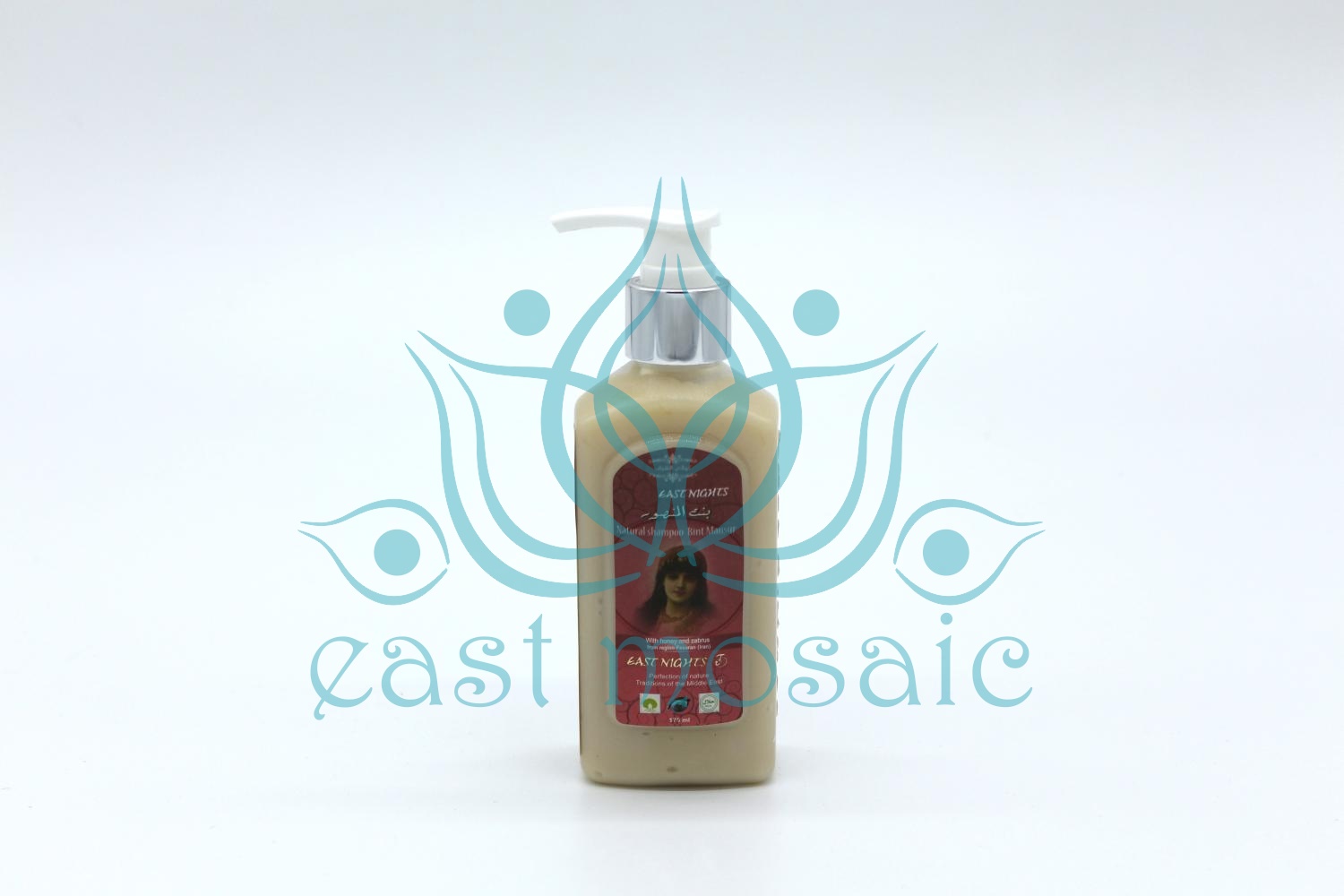 Шампунь против выпадения волос для питания фолликул и регенерации клеток Bint Mansur «Дочь победителя» с иранским медом и забрусом