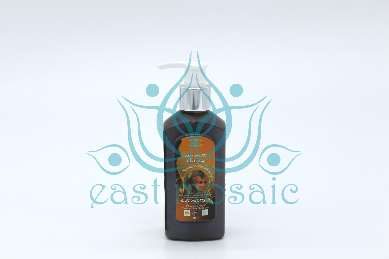 Шампунь для оздоровления ослабленных волос Bint Malek «Дочь королевы» с душистым перцем и вечерней примулой