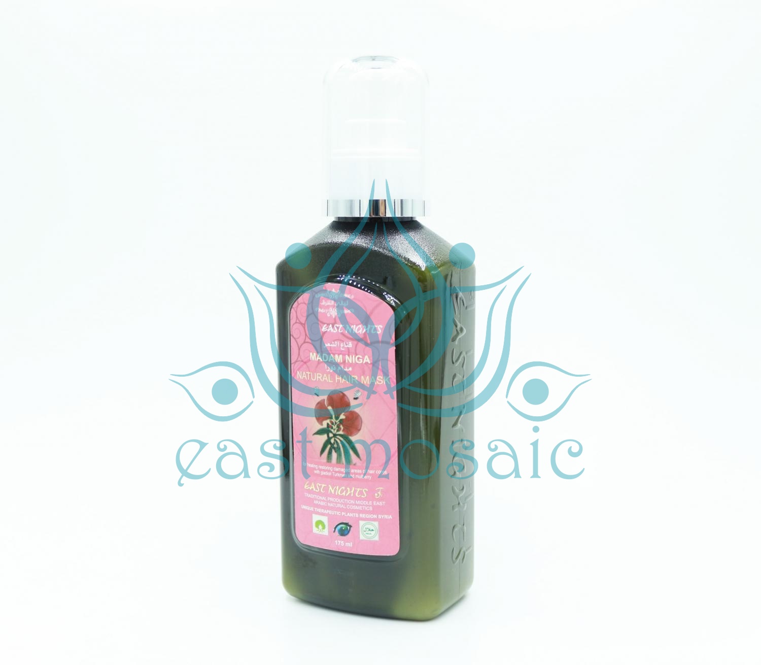 Восстанавливающая маска для устранения повреждений волос MADAM NIGA «Заботливая» с гладиолусом и шелковицей