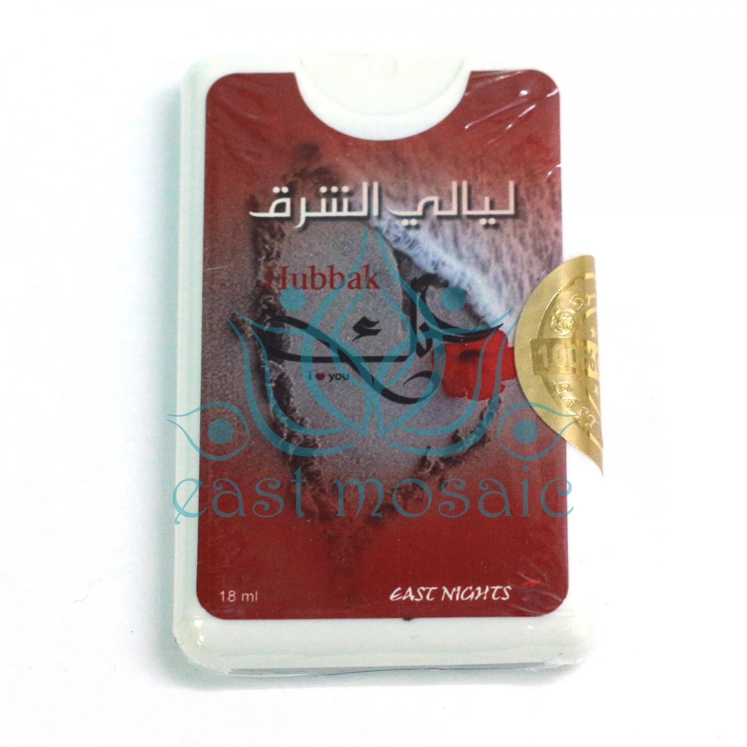 Масляные духи в упаковке спрей-покет Hubbak