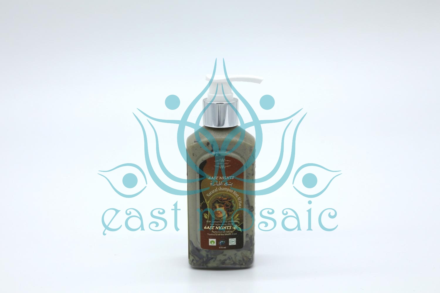 Регенерирующий шампунь против перхоти для тонких и поврежденных волос  Bint Аl Hara «Лучшая девочка района» с ромашкой и нутом