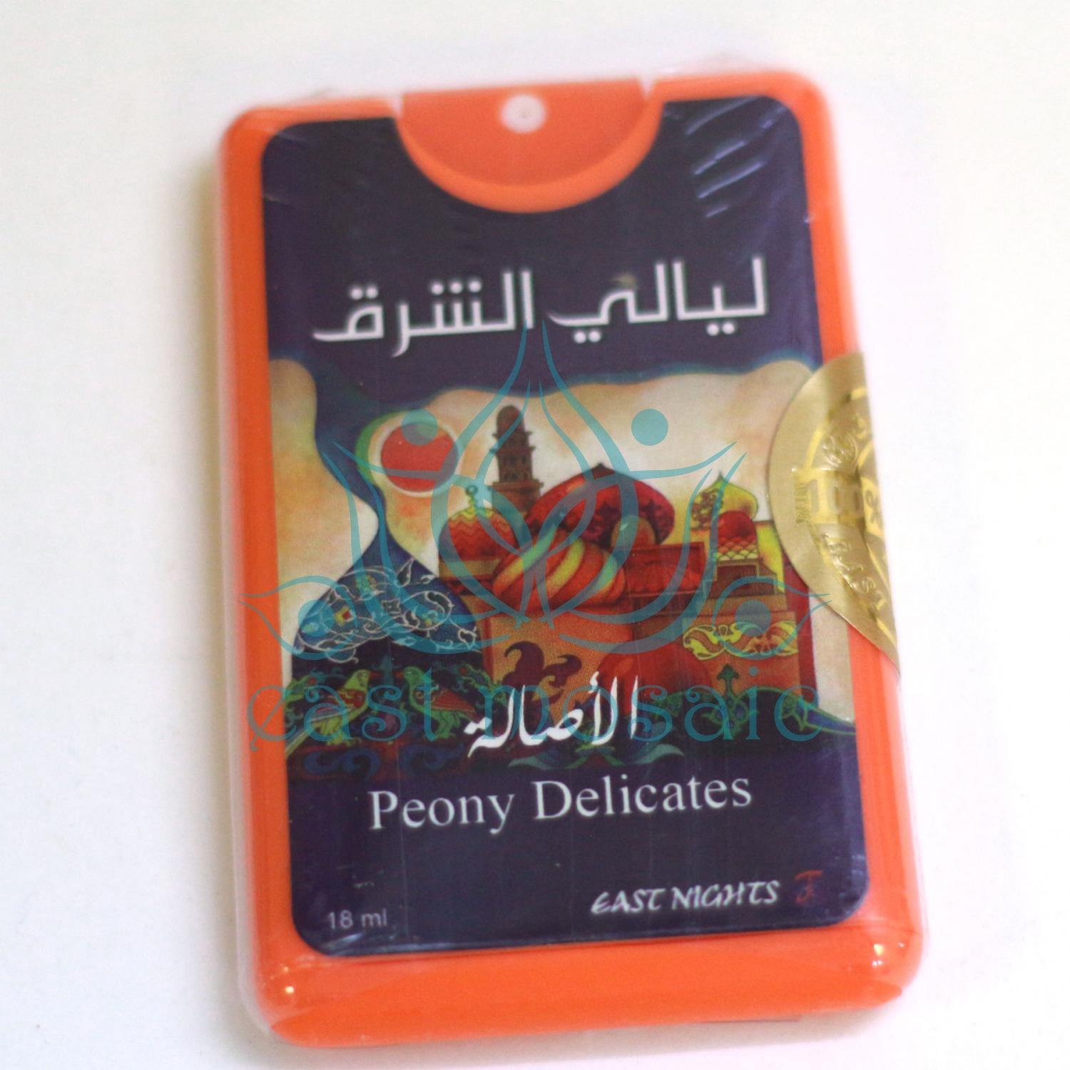 Масляные духи в упаковке спрей-покет PEONY DELICATES 
